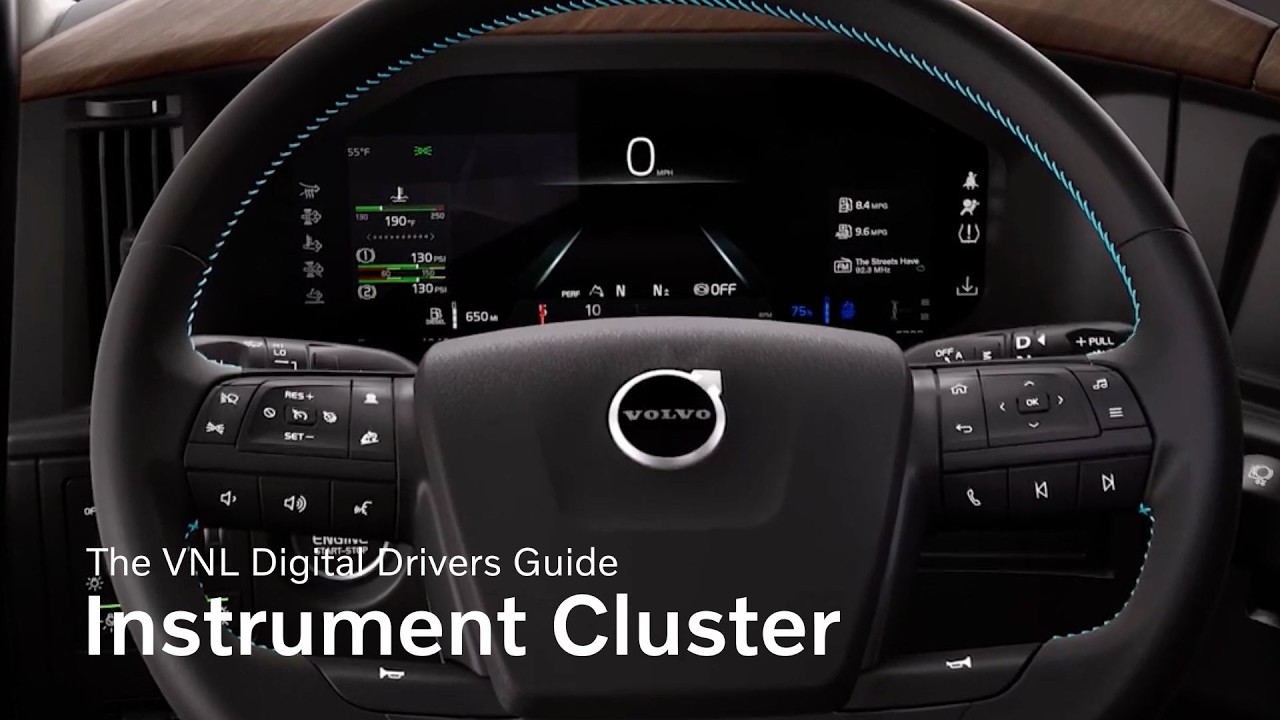 Volvo Trucks — Комбинация приборов VNL