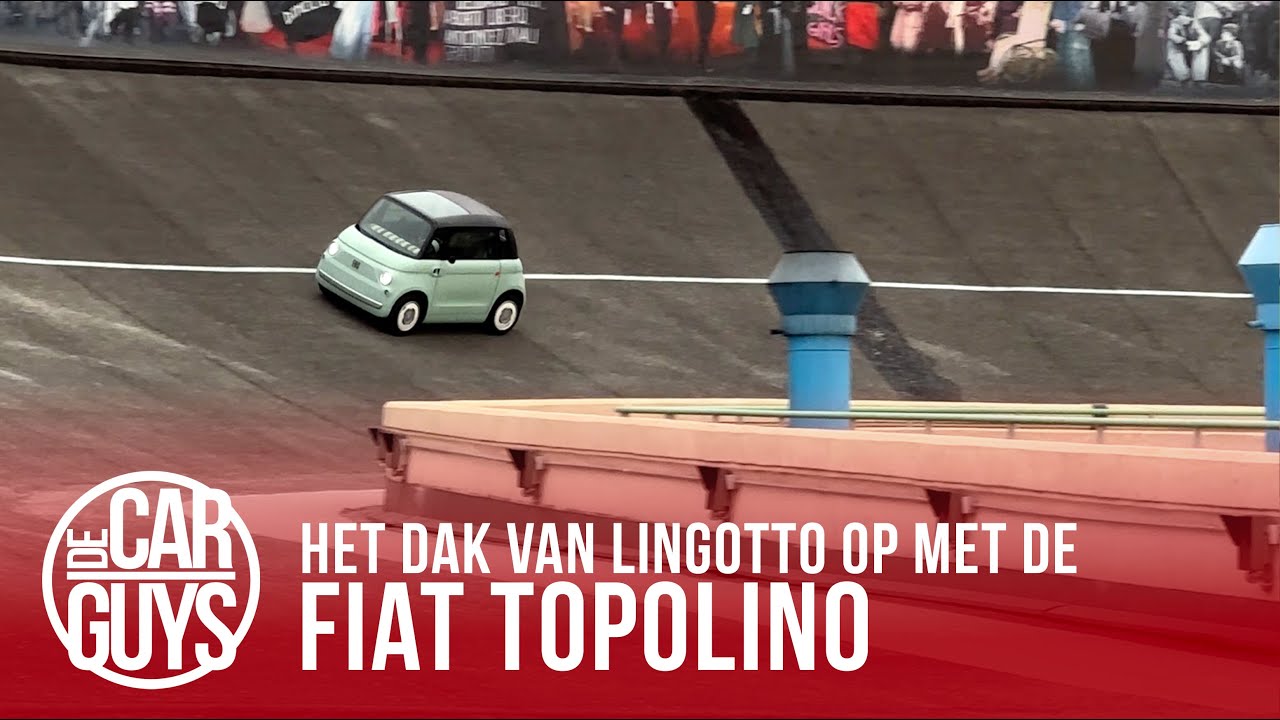 Het dak op met de Fiat Topolino