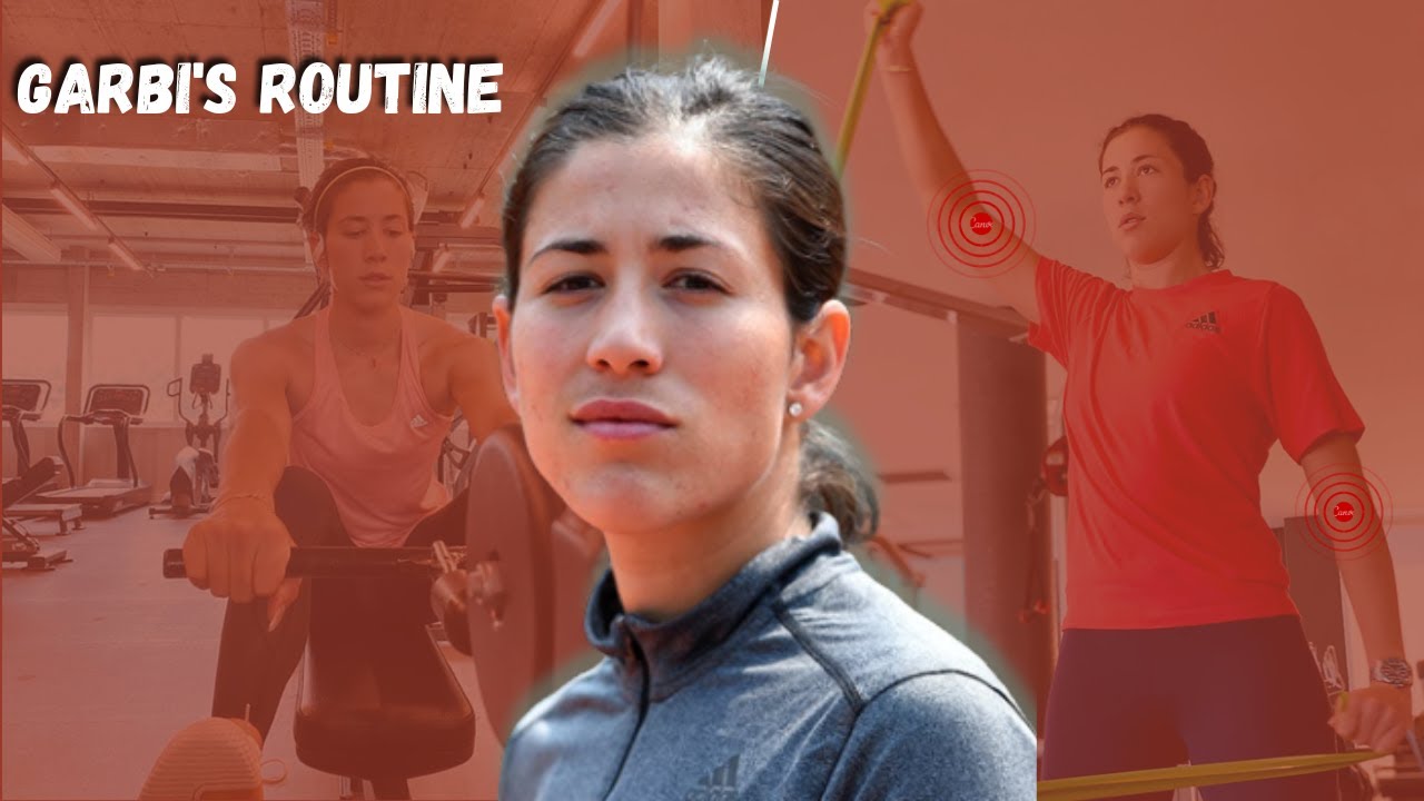 BRUTAL! Garbiñe Muguruza Practice & Tennis Training