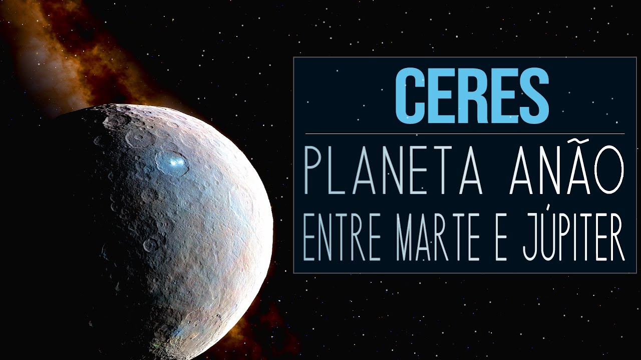 Ceres - Planeta Anão entre Marte e Júpiter