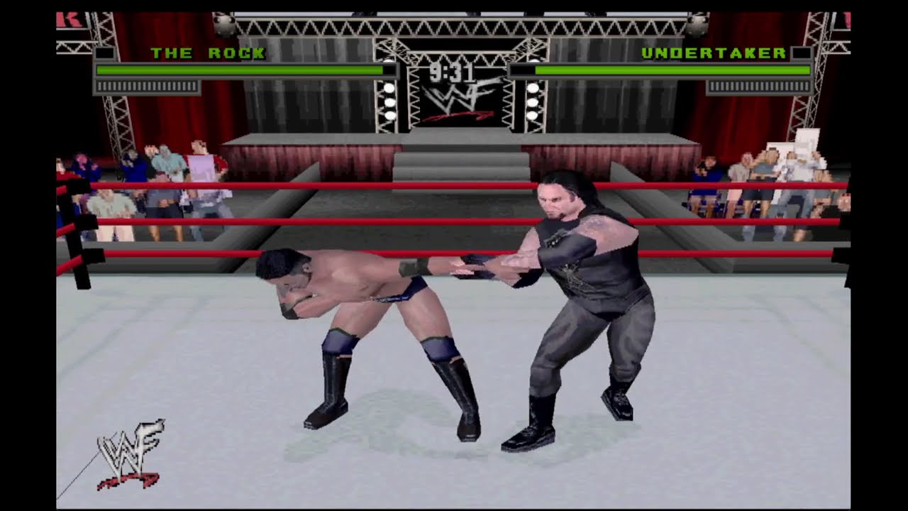 Play Station 1 Demo - WWF Attitude
