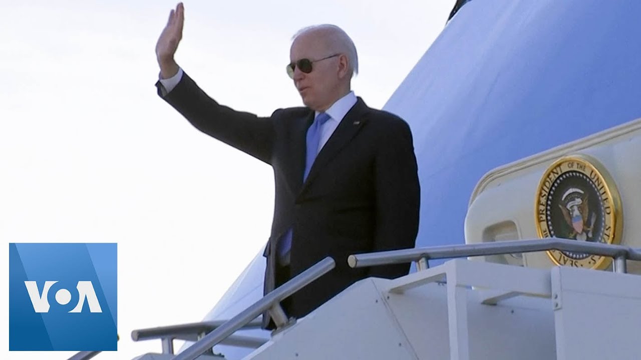 President Biden Leaves Switzerland