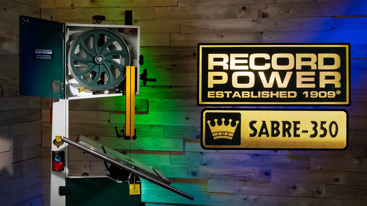 Ленточнопильный станок Record Power Sabre 350 - Ленточнопильный станок эталонного класса