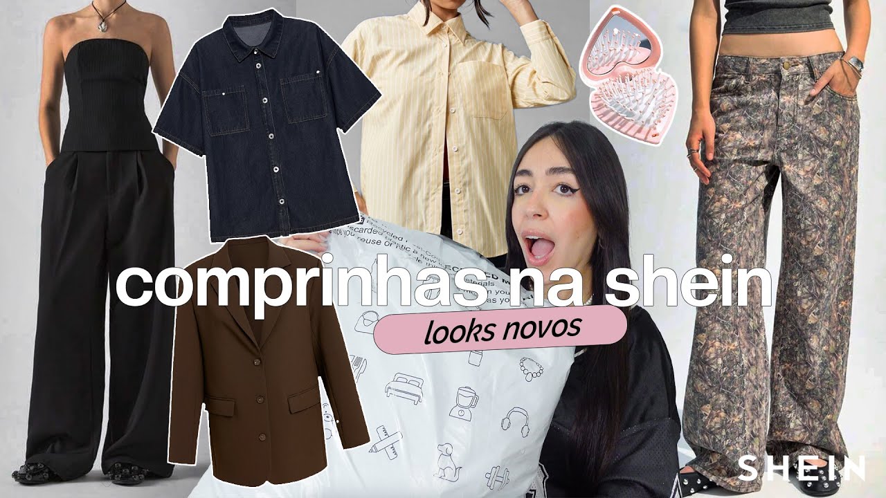 MELHORES COMPRINHAS NA SHEIN | conjuntos, calças etc ✨