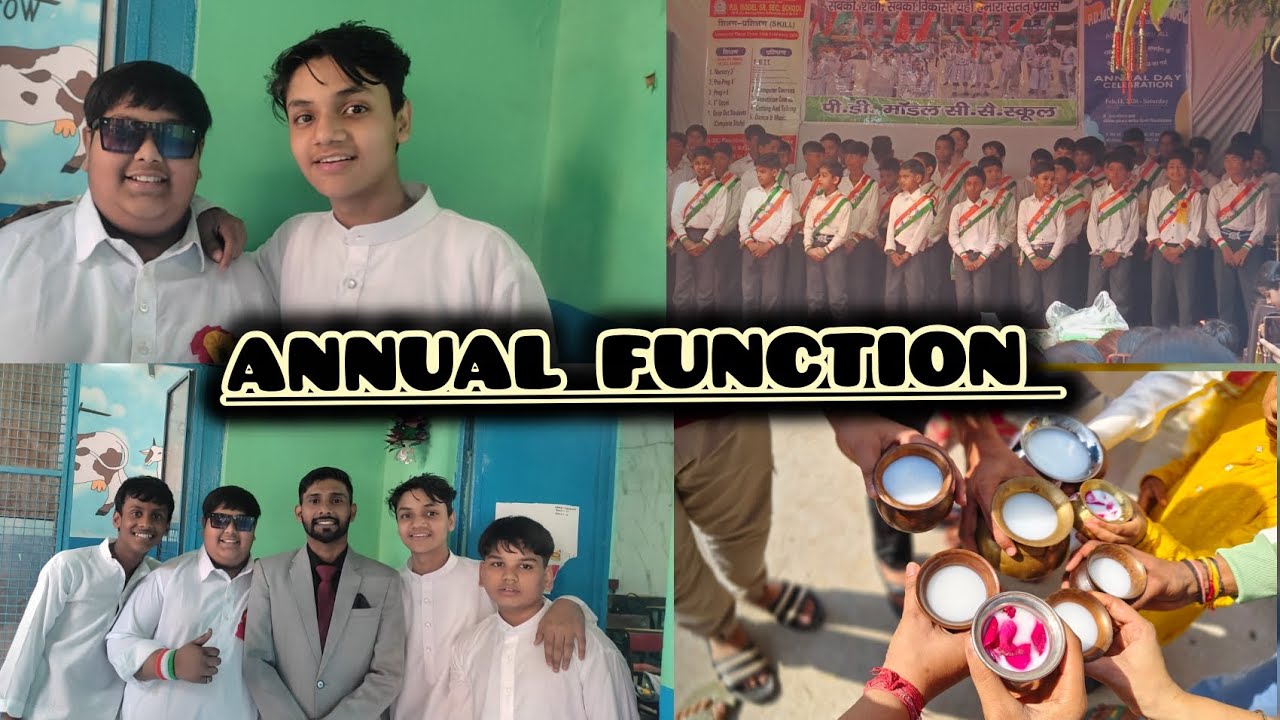 Aaj school mai annual function hua ☺️ ||Hitesh Vlogs|| youtube #ytshorts #ytstudio #viralvlogs 