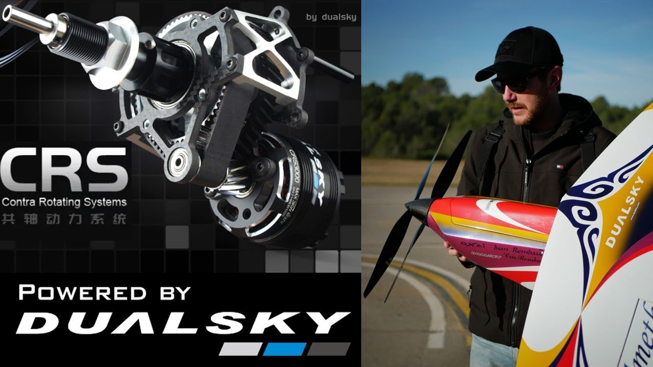 Dualsky CRS3000 || Contra Rotating System for F3A