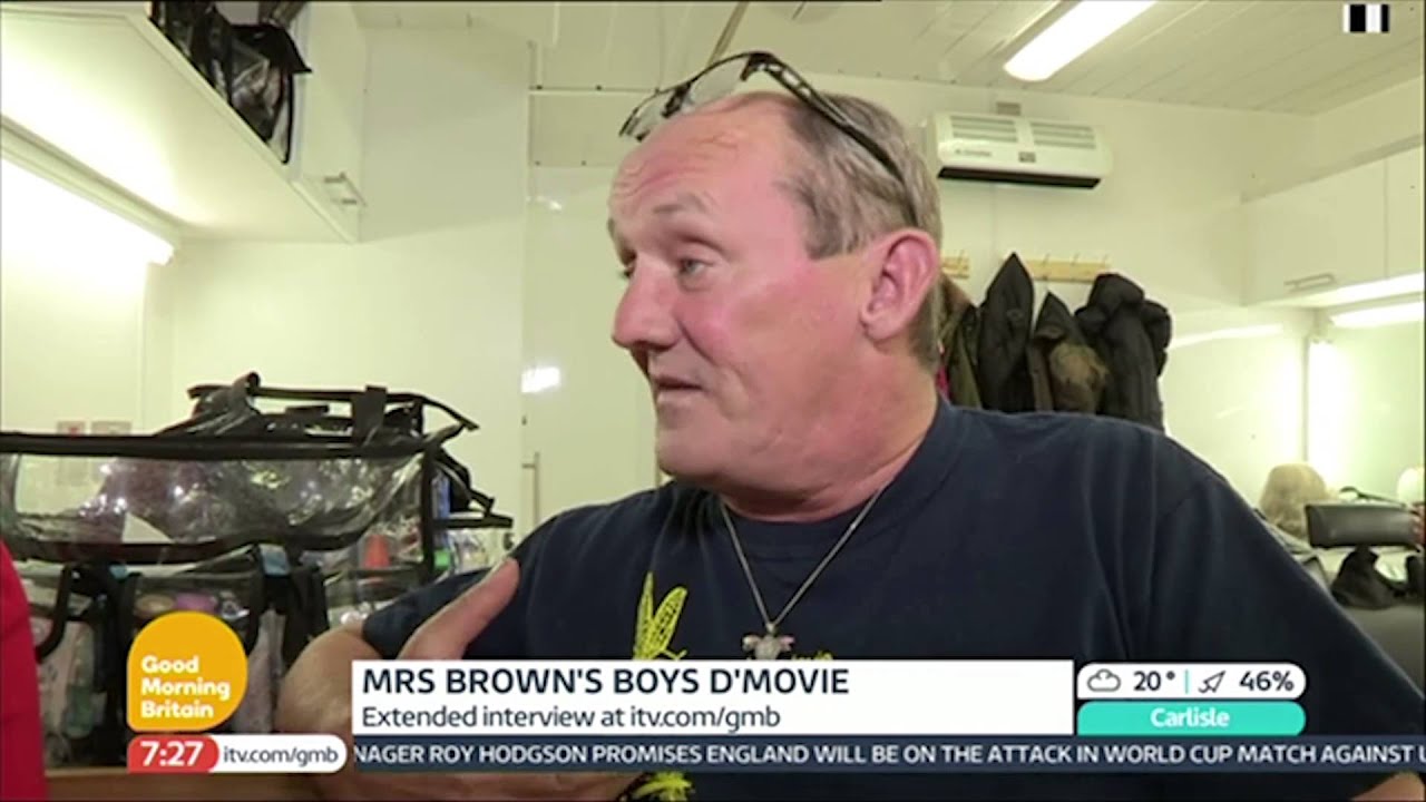 Brendan O'Carroll On Working With Family | Good Morning Britain