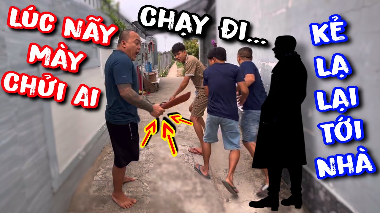 Thánh Xàm bị kẻ lạ mặt quấy rối đòi lại tới nhà làm cho ra lẽ