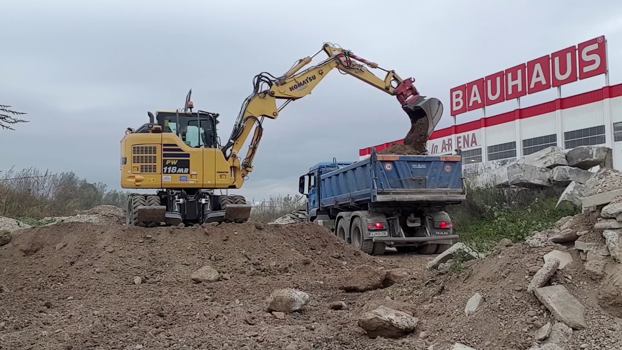 Komatsu pw118mr