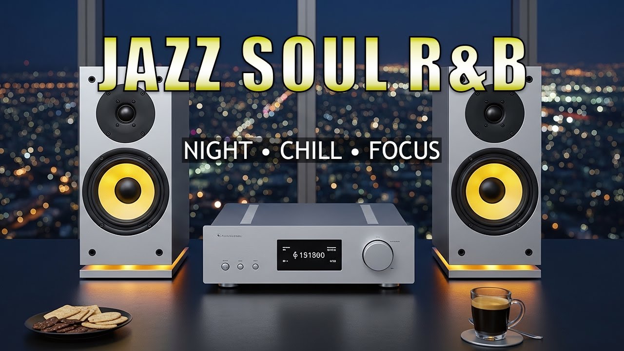 Midnight Soul Frequencies – Smooth Jazz & Soulful R&B for Relax, Focus & Cozy Nights