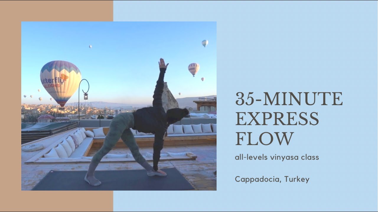 All-Levels Flow | 35 Minute Yoga Class | Cappadocia, Turkey