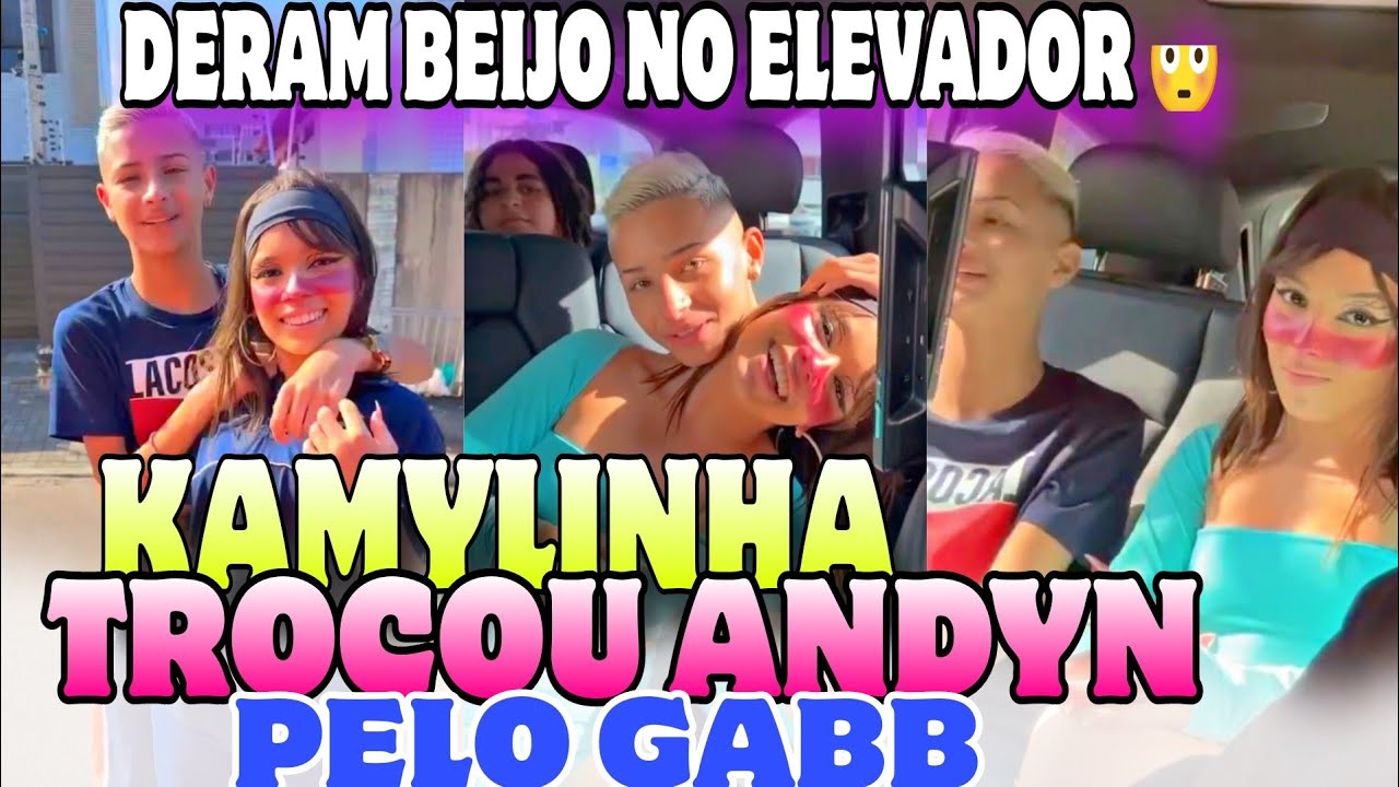 EITA! KAMYLINHA E GABB DERAM BE1JO NO ELEVADOR + FORAM NO LOCAL DA FESTA 😳😱