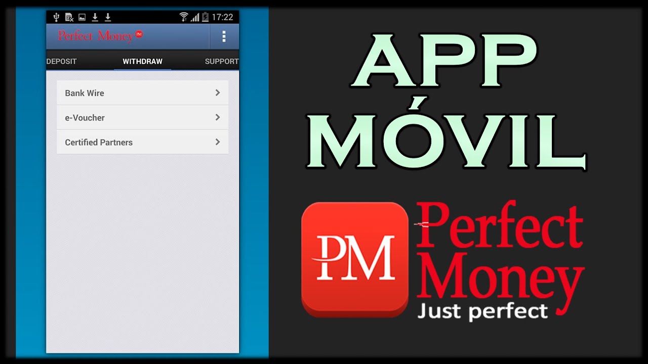 📱 C&oacute;mo Usar la APP de PERFECTMONEY en 2026 [M&Oacute;VIL] 💲 Enviar y Recibir Dinero, Cambiar Divisa...