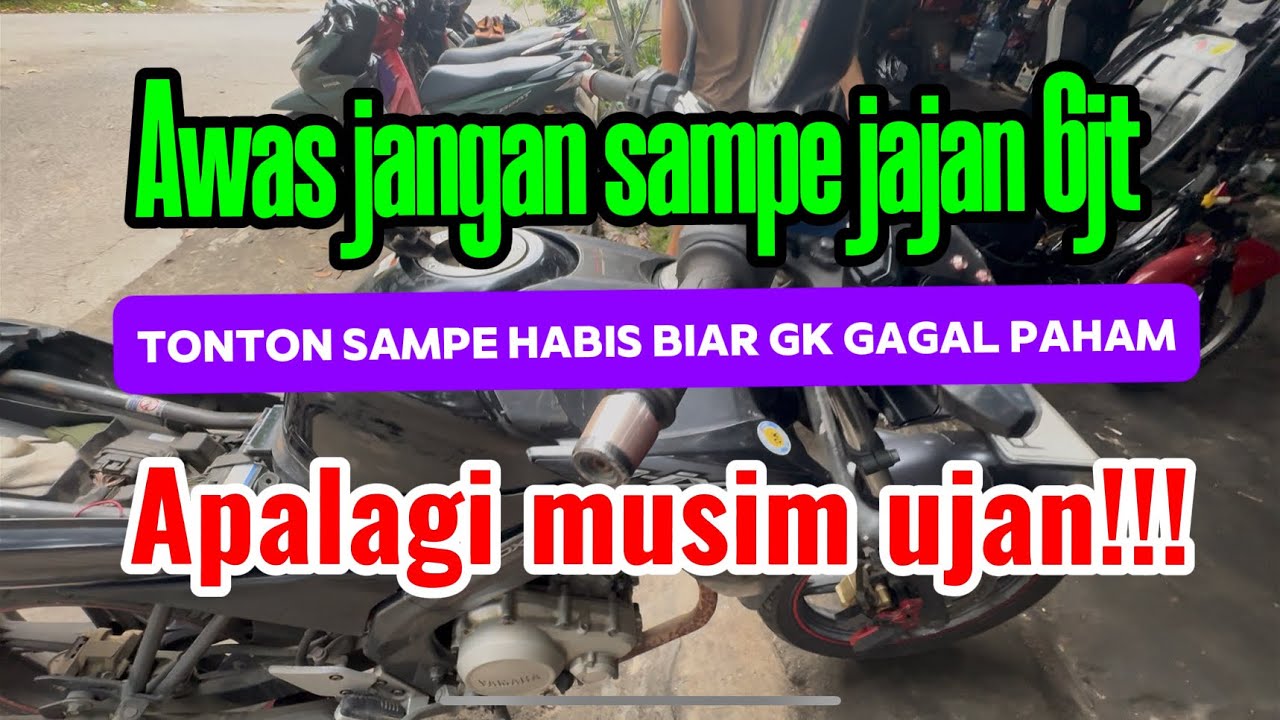 CARA NGATASI MOTOR BREBET DAN PERWATANYA#otomotif #yamaha #mekanik #mekanikindonesia #tutorial 