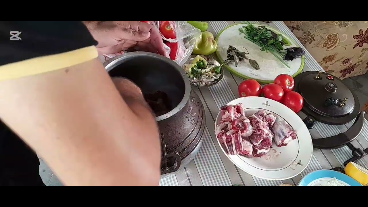 Əfqan qazanında dana quyruğu..Gədəbəy