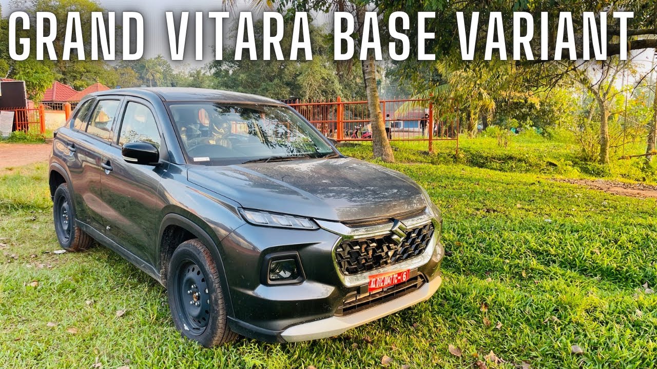 MARUTI SUZUKI  GRAND VITARA SIGMA BASE VARIANT DETAILED MALAYALAM REVIEW - ONROAD PRICE - FEATURES 