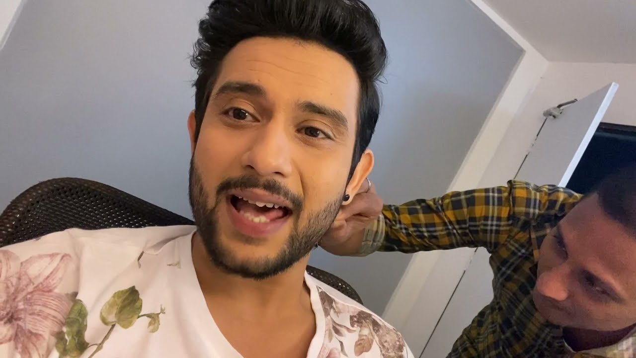 Vlog - 1 | BTS video | Abhishek Sharma | daily routine on the sets of hero gayab mode on.