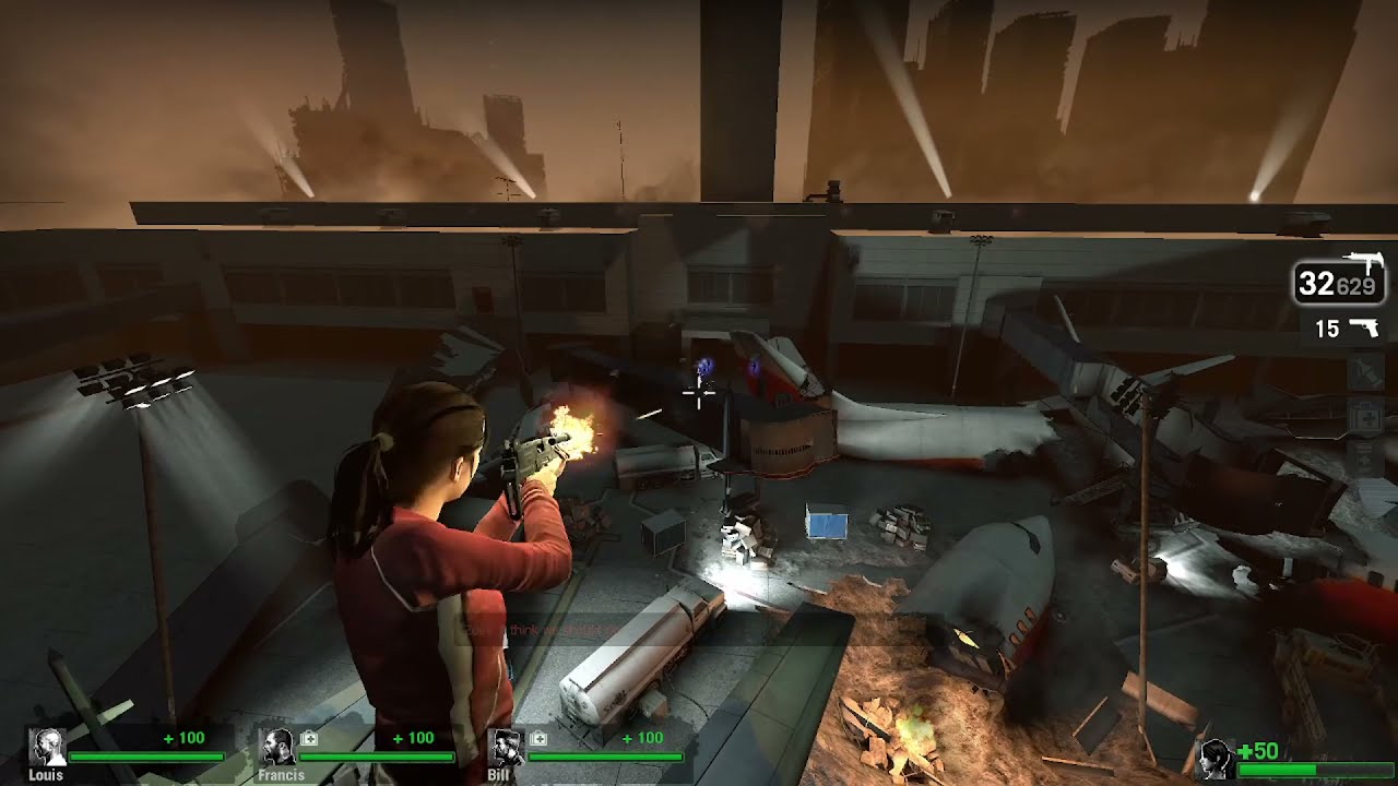 Left 4 Dead 2 Minigun Boost Dead Air