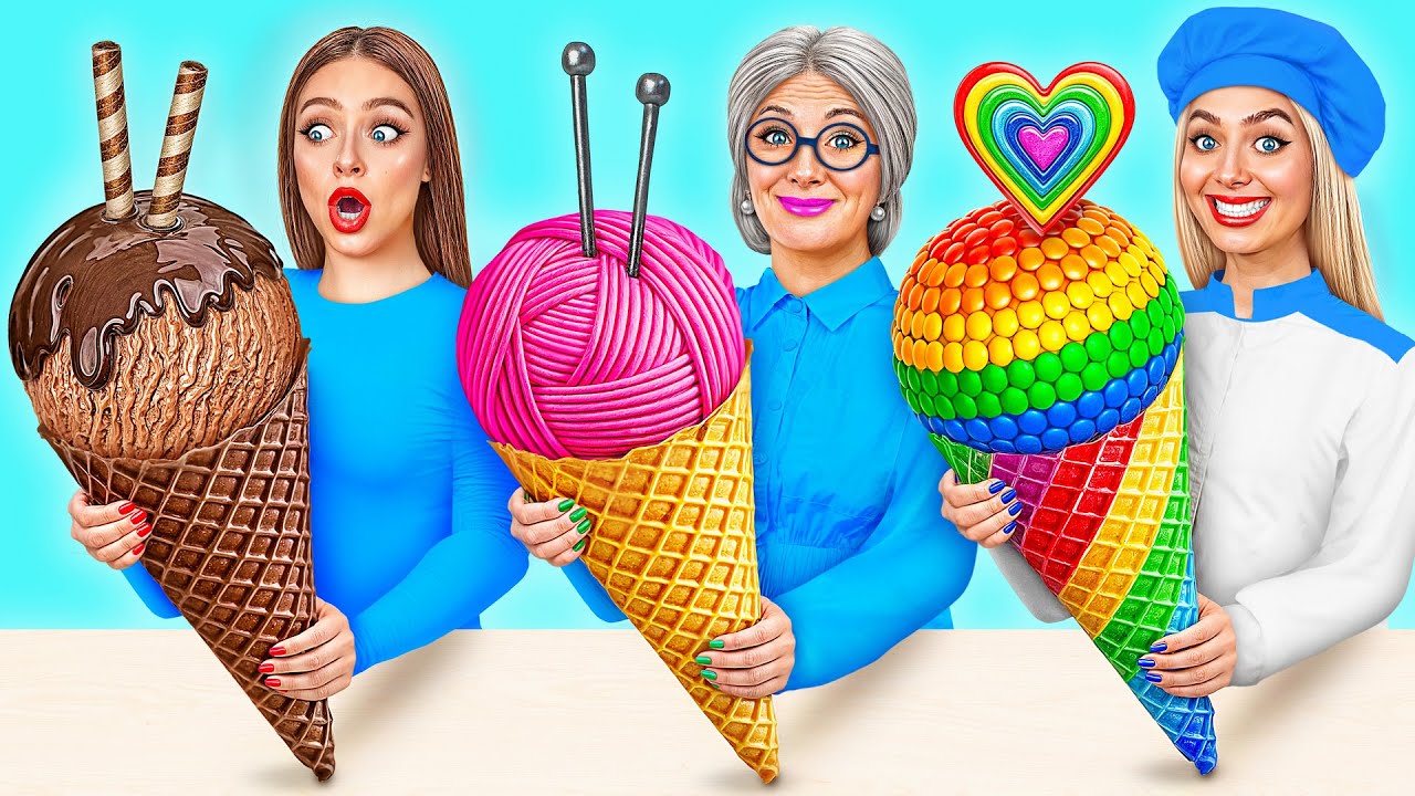 Кулинарный Челлендж: Я против Бабушки | Вкусные Кухонные Лайфхаки от Multi DO Smile
