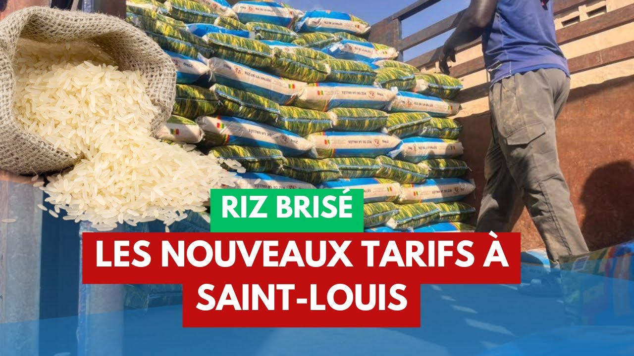 Riz bris&eacute; : les nouveaux tarifs pour Saint-Louis, Dagana et Podor