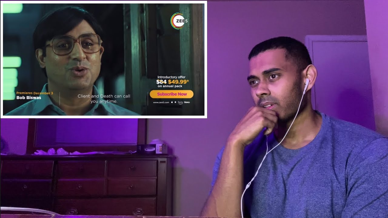 Bob Biswas | Official Trailer A ZEE5 Original Film | December 3 Abhishek Bachchan American Reaction