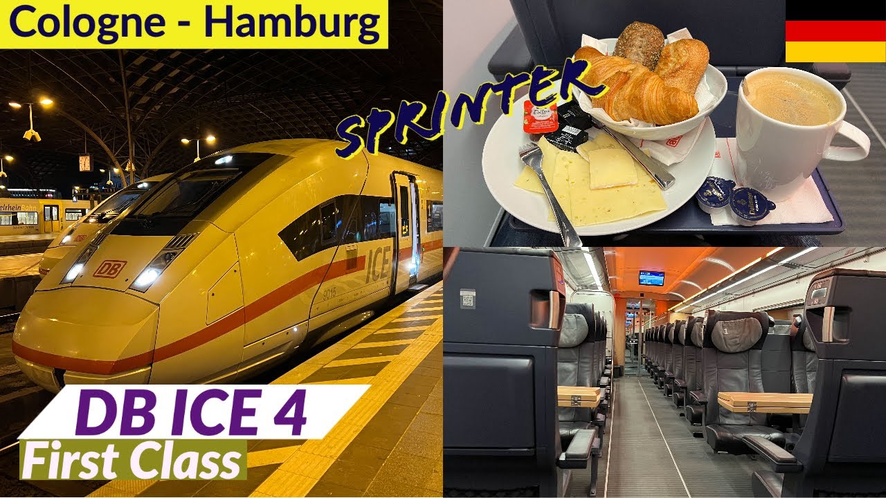 Germany's newest high-speed train: ICE 4 First Class | Cologne to Hamburg Trip Report