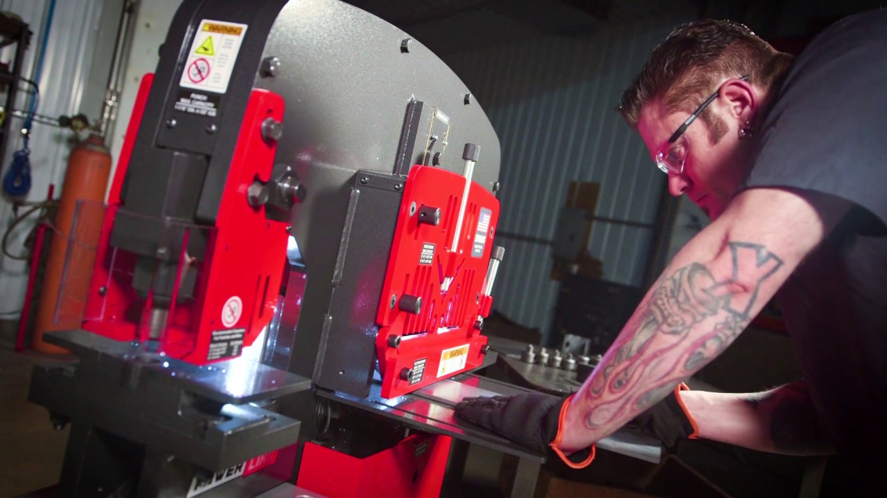Edwards 55-Ton Ironworker with PowerLink System