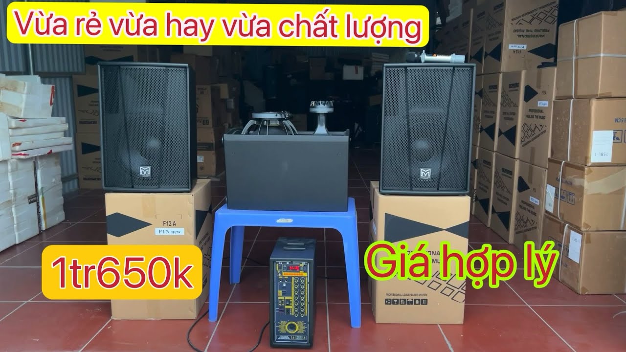 Loa Martin F12 Bass 30 giá siêu rẻ chất âm hay [ hàng Thanh lý ] LH:0988.583.183