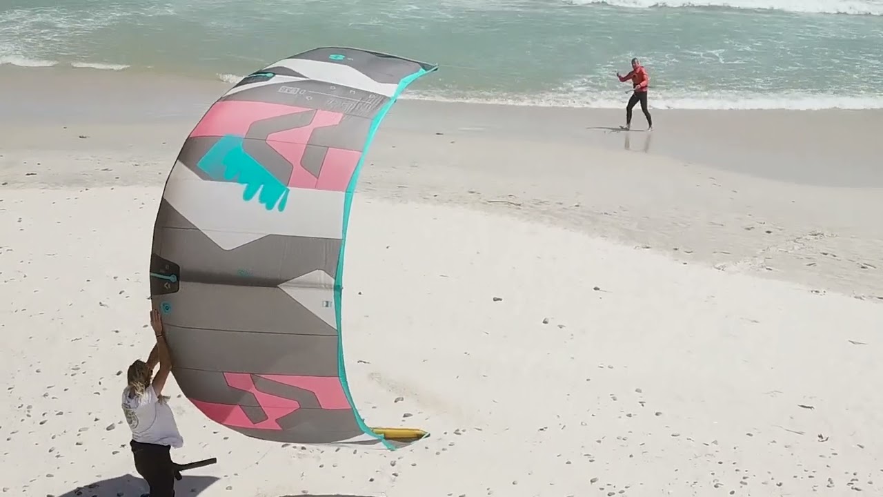 Cape Town, Sunset Beach, Marian kitesurfing
