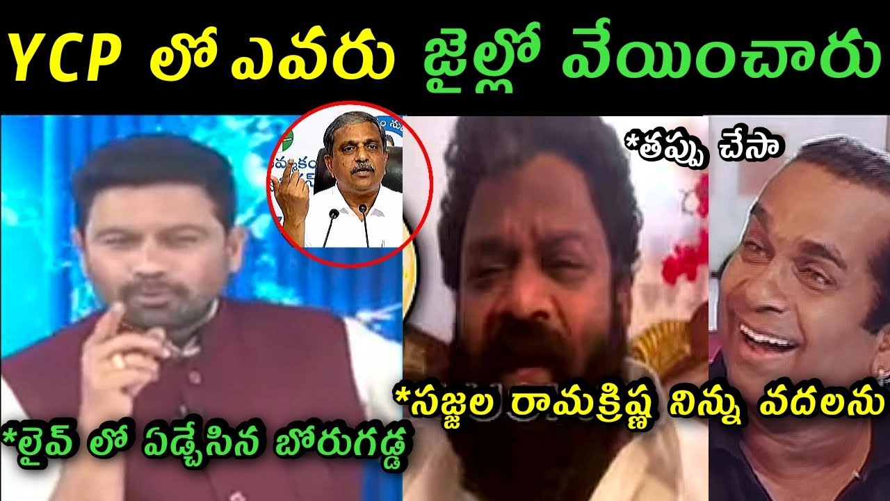 Borugadda anil kumar TV interview trolls | Borugadda anil kumar comments on ysrcp leaders trolls |