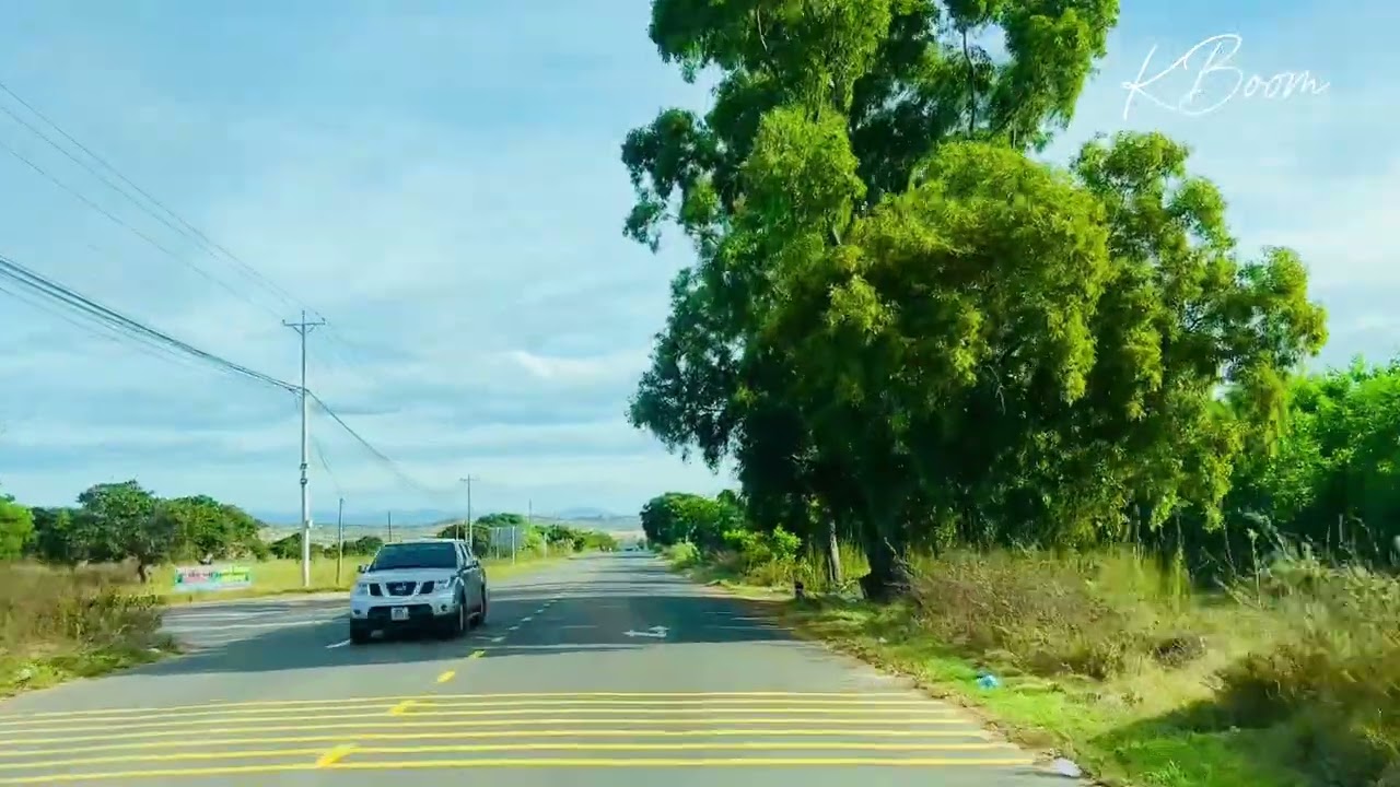 A Beautiful Seaside Road in Mũi Né 