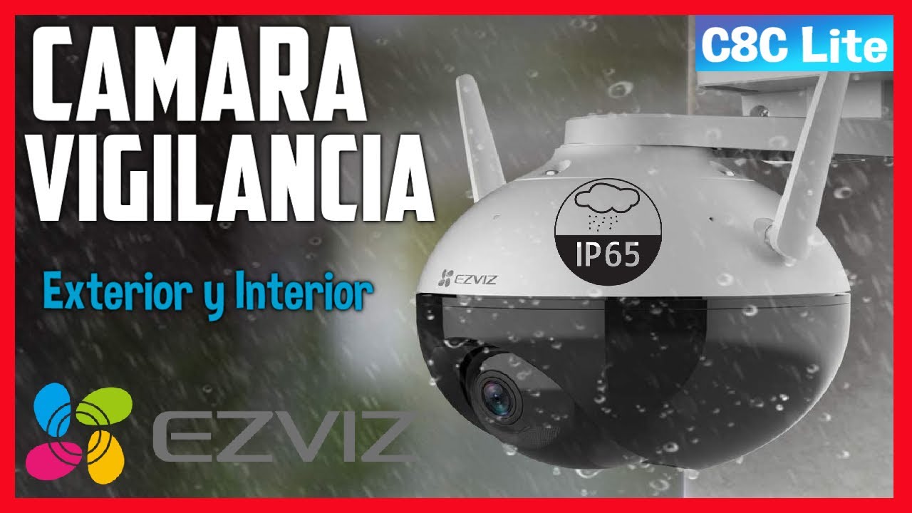 CAMARA de VIGILANCIA♦️EZVIZ C8C lite♦️Unboxing y configuración en su APP.🎥🎥