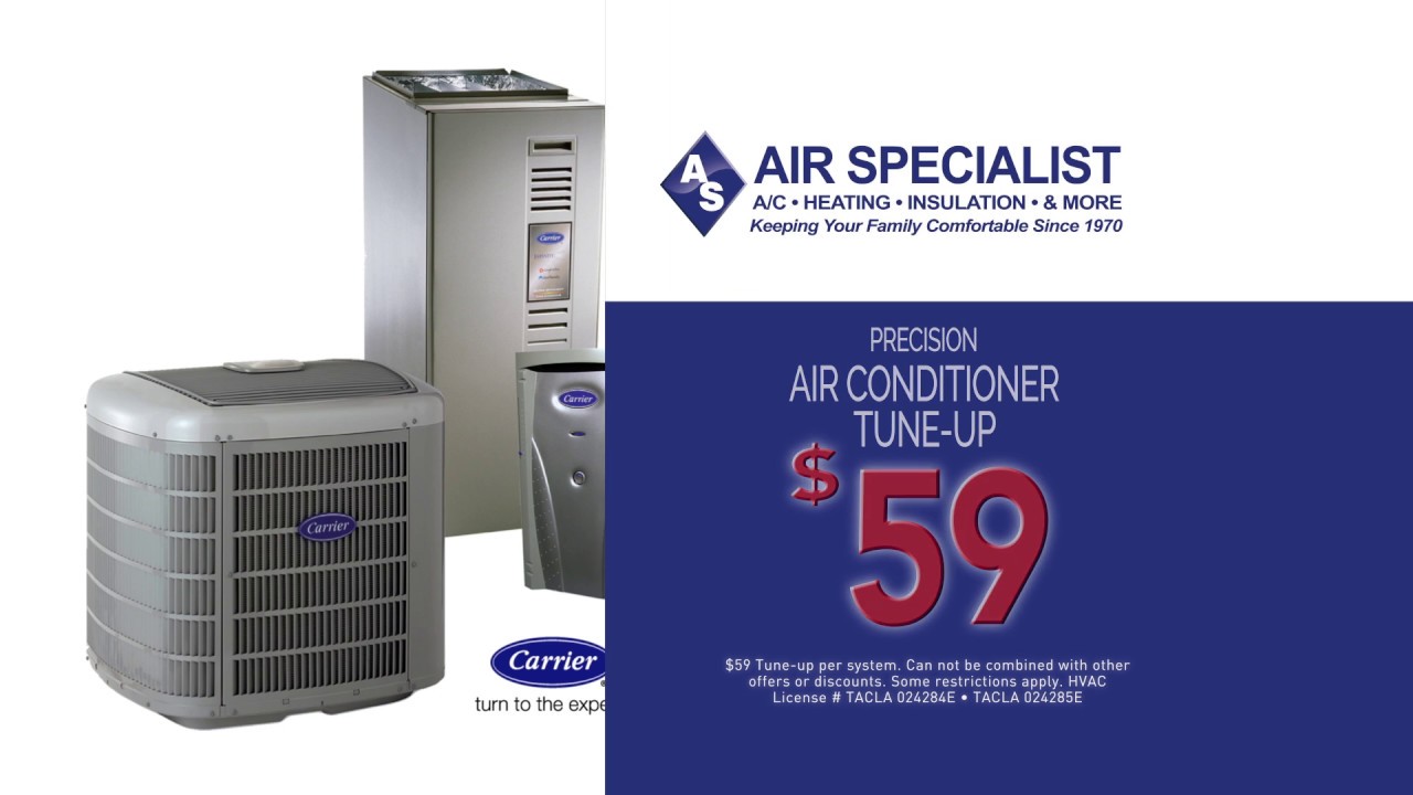 Precision AC Tune-up for $59!!