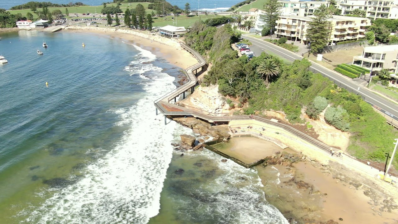 Terrigal beach boardwalk