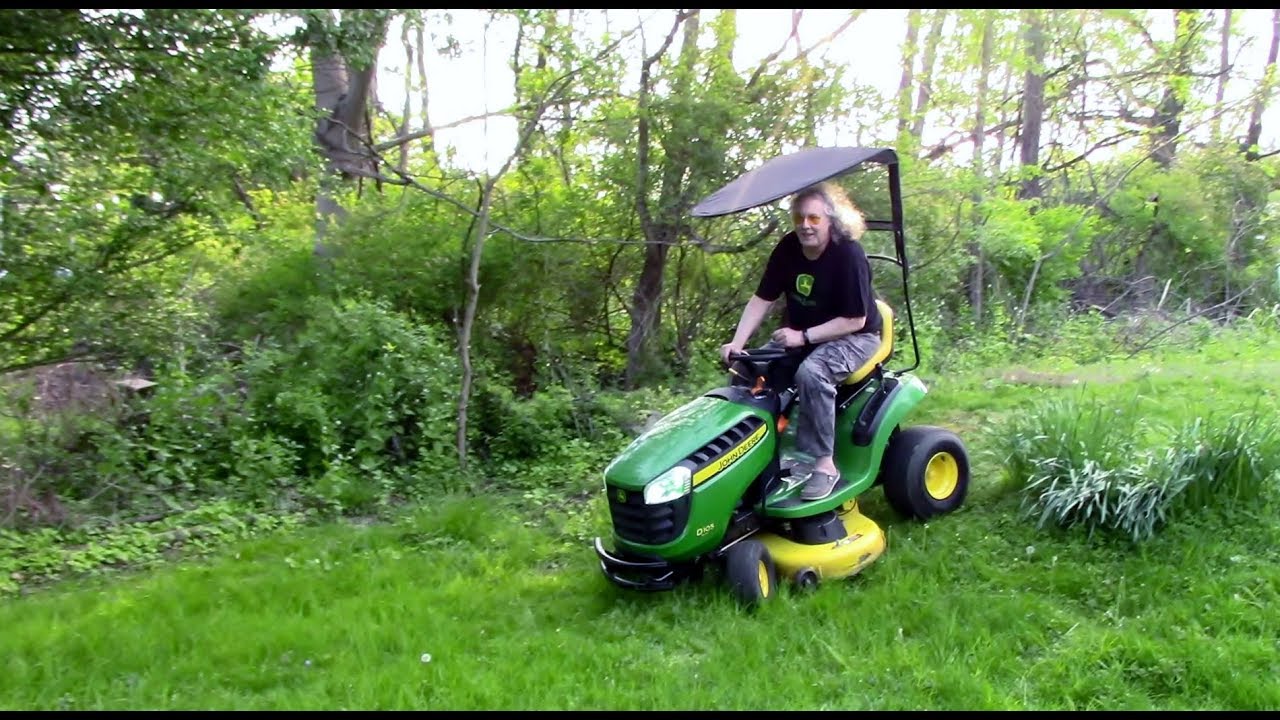 Installing a Sun Canopy Roof on John Deere D105