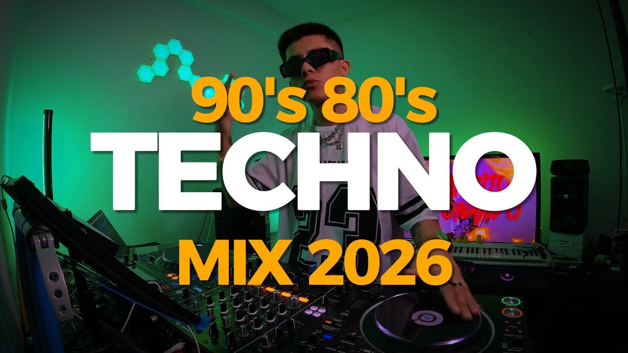 MIX TECHNO 2026 (LE CLICK, CORONA, HADDAWAY, ICE MC, 2UNLIMITED, CULTURE BEAT) BRANDITO DETONANDO