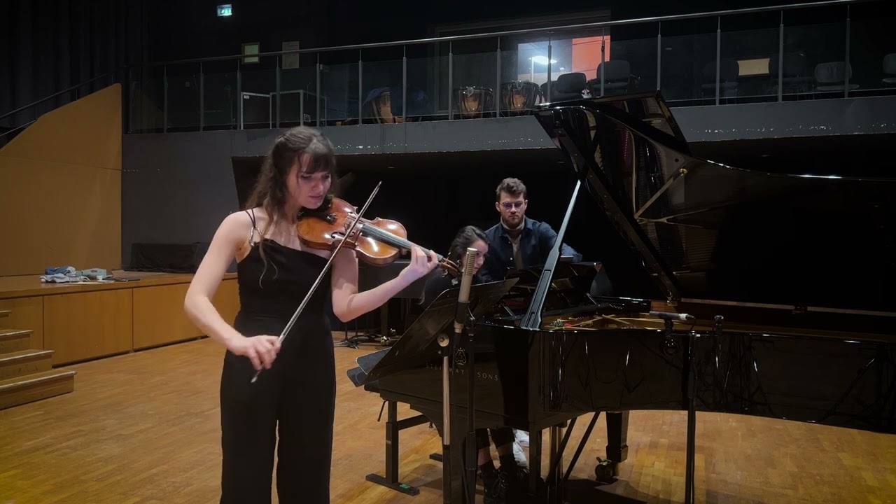 Impromptu-concertant pour violon et piano de Georges Enesco