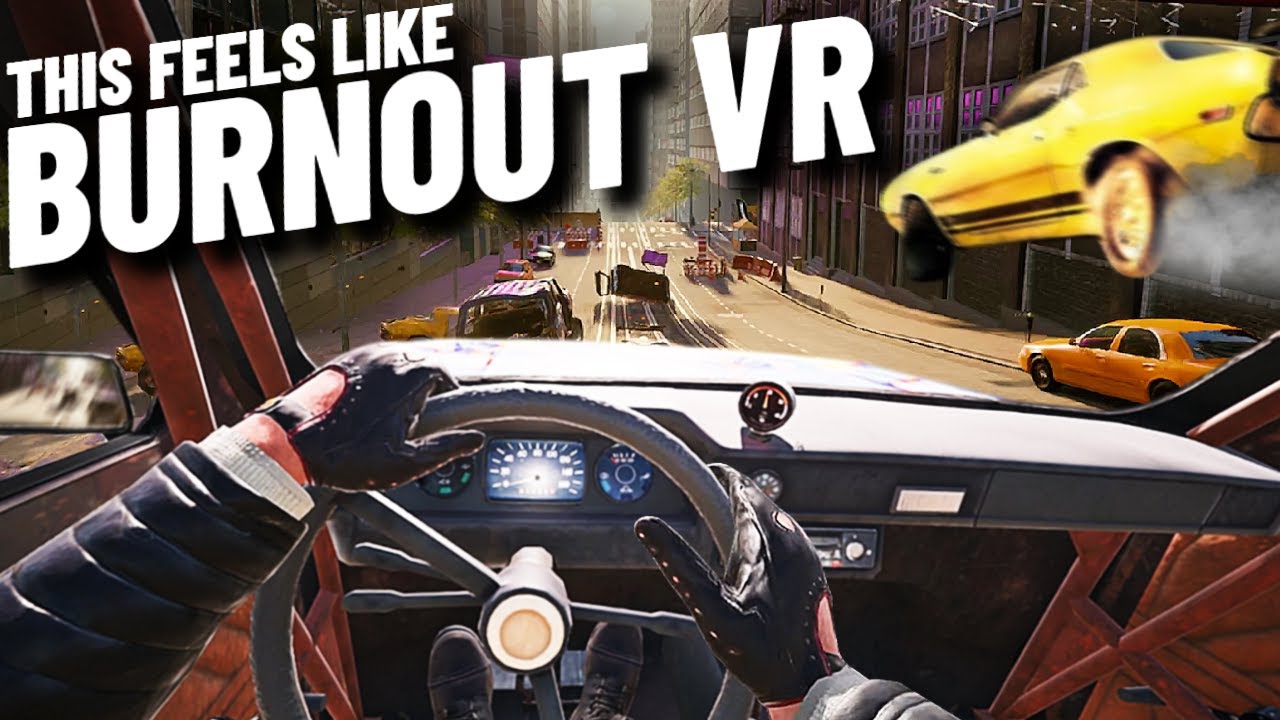 The Most INSANE VR Racing Experience! BURNOUT VR?! // Quest 3 PCVR Gameplay