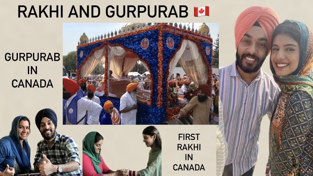 Our First Rakhi in Canada | Gurpurab in Winnipeg | 419th Anniversary of Shri Guru Granth Sahib Ji