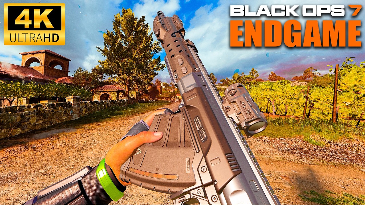 NEW Grimhawk Full-Auto Specialized Rifle BO7 ENDGAME Gameplay 4K (No Commentary)