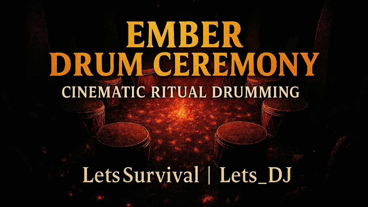 Ember Drum Ceremony — Cinematic Ritual Drumming (Lets_Survival | Lets_DJ))