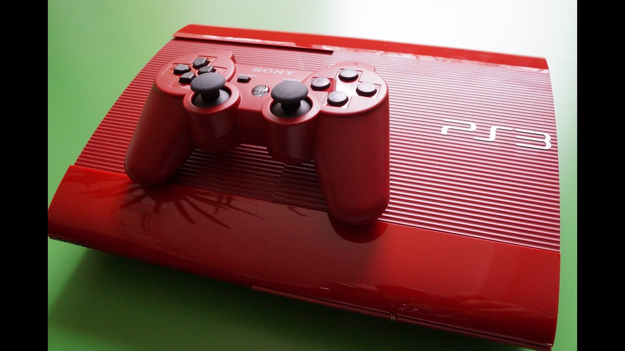 Garnet RED PS3 UNBOXING + REVIEW