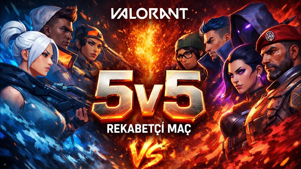 VALORANT 5V5 HARİKALAE YARATTIM EVSANE