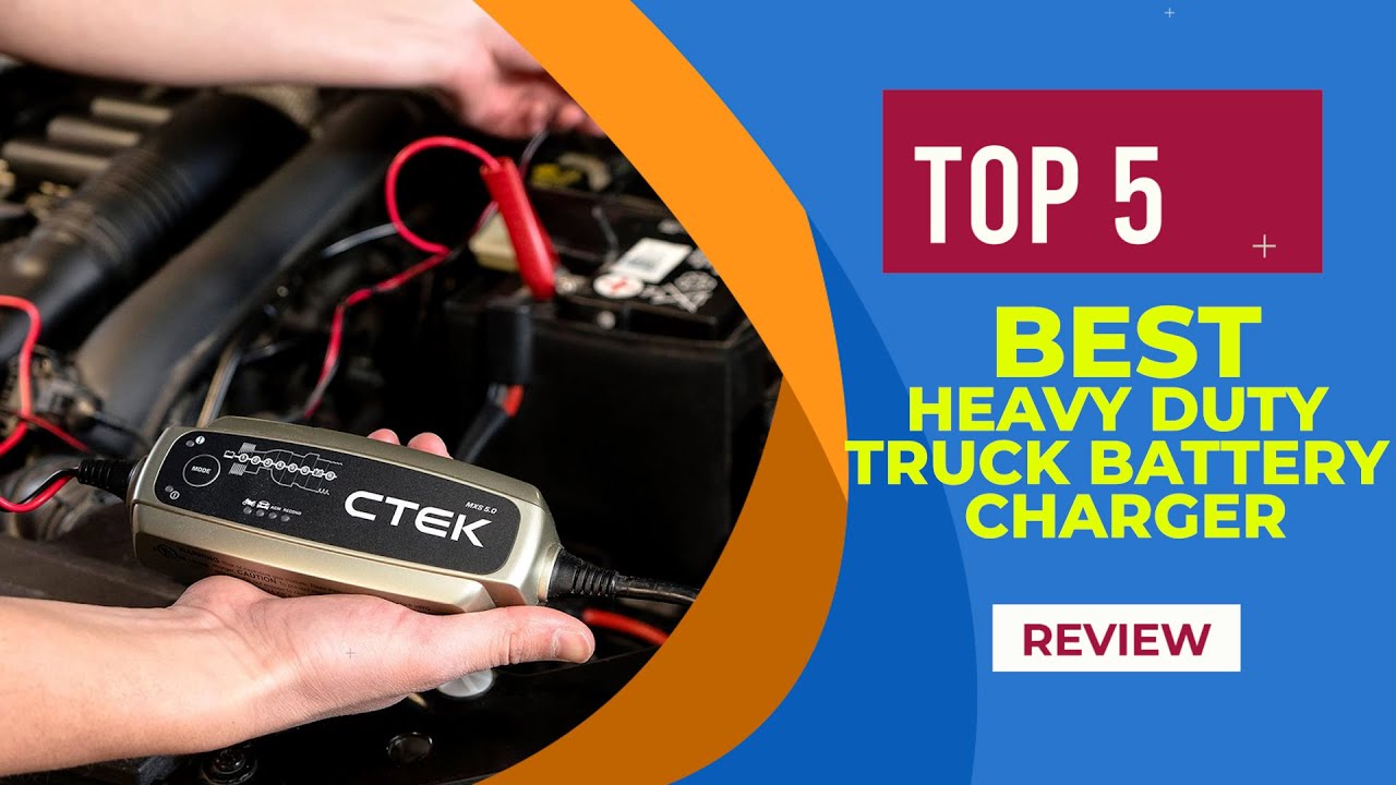 The 5 Best Heavy Duty Truck Battery Chargers to Buy in 2025 | Reviews | Best Car Battery Chargers