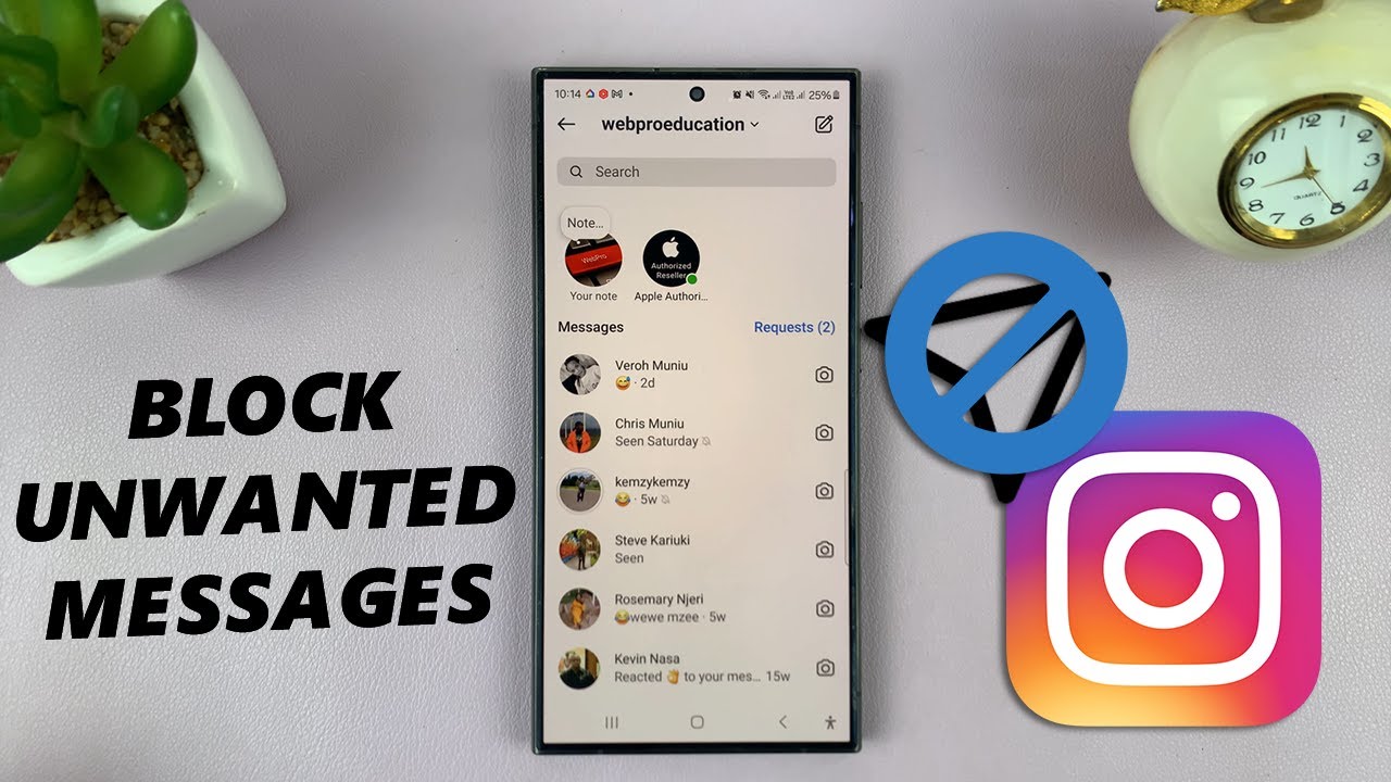 How To Block Unwanted Messages On Instagram