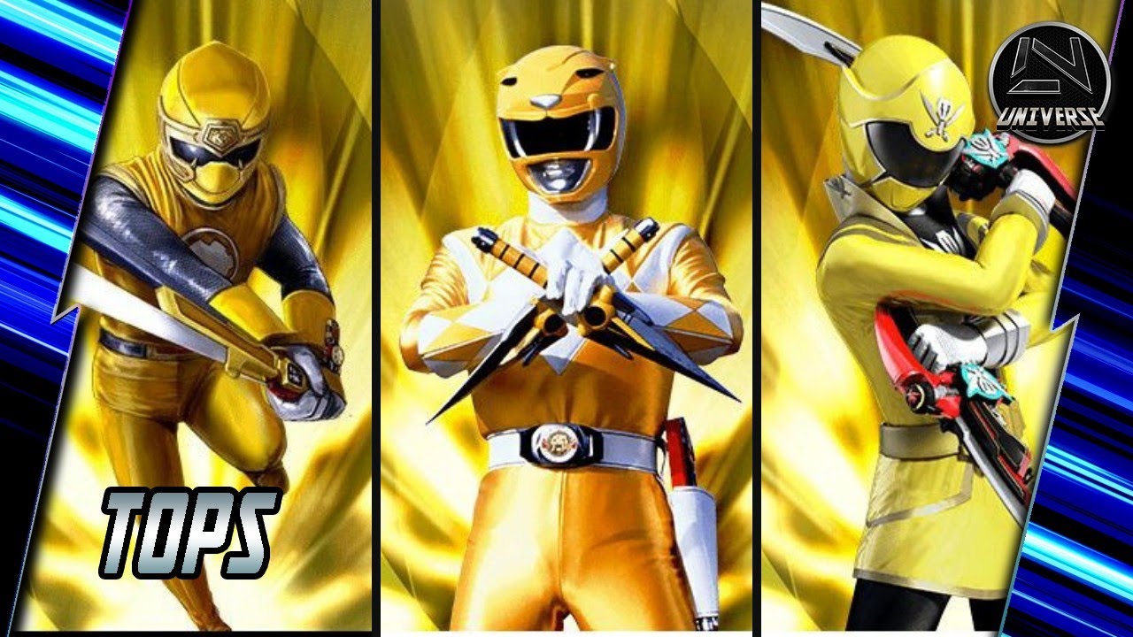 TOPS | MEJORES YELLOW POWER RANGERS // LONELY UNIVERSE