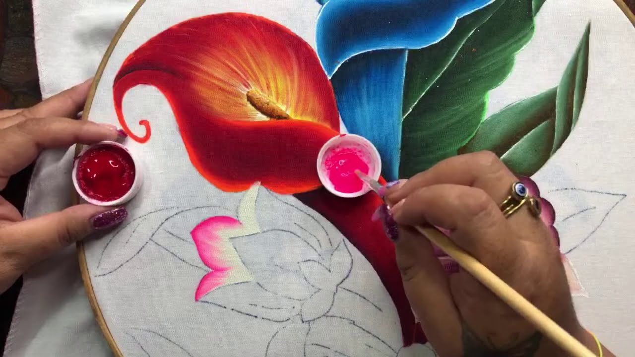Como pintar Alcátraz/calas / cartuchos # 4
