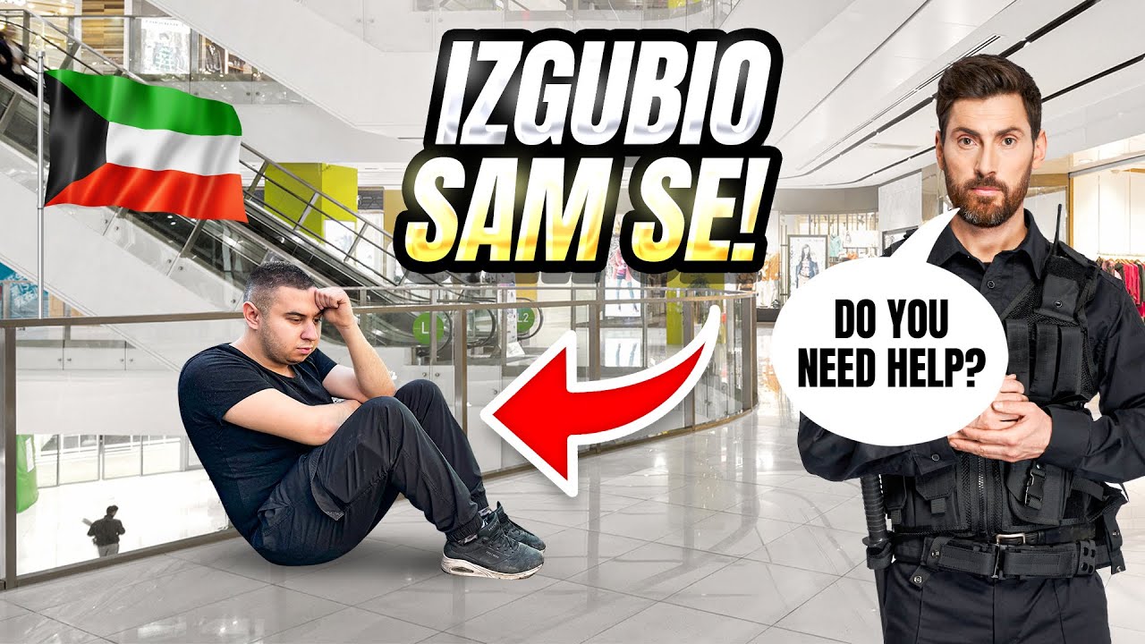 IZGUBIO SAM SE U TRŽNOM CENTRU U DUBAIU