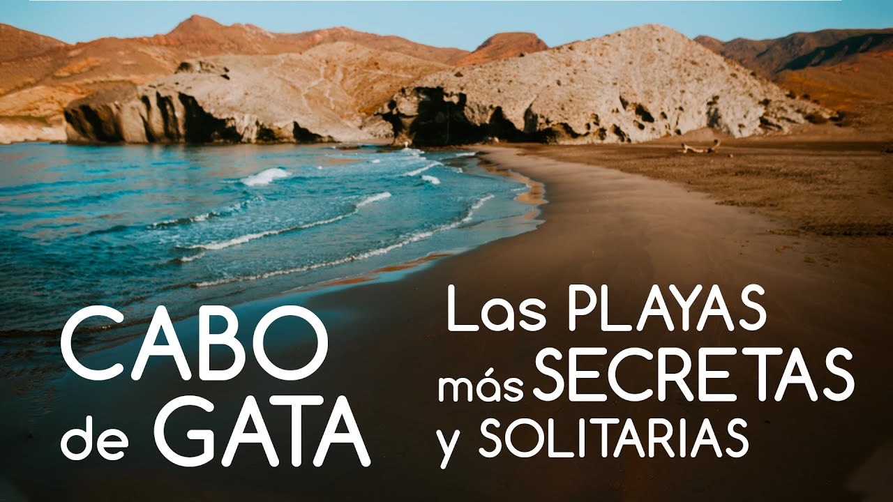 🌅 La ruta y las PLAYAS más desconocidas de CABO de GATA ▶️▶️  Senderismo  en Almería 📸