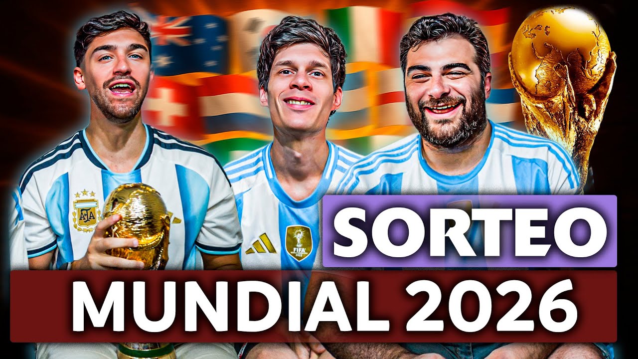 REACCIONES a SORTEO del MUNDIAL de MEXICO, CANADA Y ESTADOS UNIDOS 2026